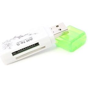 axGear axGear USB 2.0 Memory Card Reader High Speed for Micro SD MS SDHC Multifunction External