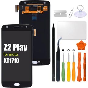 Replacement for Motorola Moto Z2 Play LCD Screen for Moto z2play XT1710-01 XT1710-02 XT1710-06 XT1710-07 LCD Touch Screen Display Panel Digitizer Assembly with Repair kit