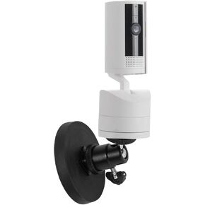 Magnetic Camera Mount Compatible with Ring Pan-Tilt Indoor Cam, No-Drill Camera Wall Mount Adjustable Magnetic Mount with 1/4" Thread for Metal Surface(Not Included Camera)