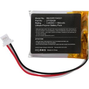 Replacement Battery for WF-1000XM4 Charging Case LP702428 500mAh
