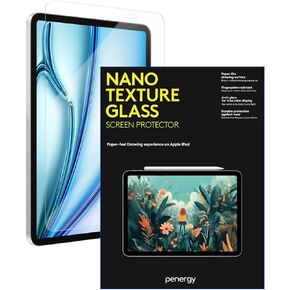 Screen Protector made for Apple iPad 11" Air (M2) - Nano Texture Glass, Paper like Feel, Anti Glare, HB Pencil Friction for Writing, Sketching & Everyday Use