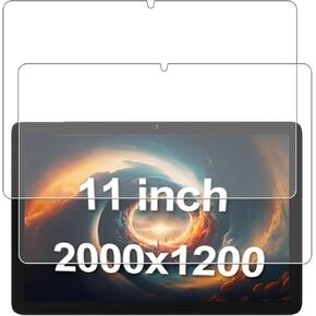 Screen Protector for AOCWEI X800 Android 13 Tablet 2024 New 11 inch,Tempered Glass Film Anti-Scratch High Touch Sensitivity,2 Pack.