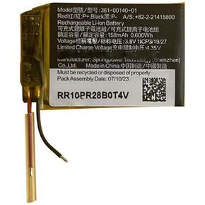 361-00140-01 158mAh Battery Replacement Compatible with Garmin Forerunner 55, GPS Running Watch