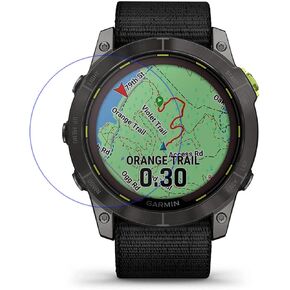 LOKEKE For Garmin Enduro 2 Tempered Glass Screen Protector, Premium Tempered Glass Screen Film Protector Compatible for Garmin Enduro 2 Watch, Made From Real Glass