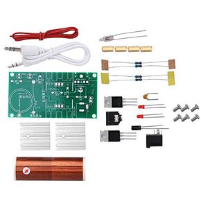 Teslas Coil Module Unassembled Mini Teslas Coil Prcatical Electronic DIY Kit Speaker Teslas DIY Kits Electric Module 15W DC15-24V 2A