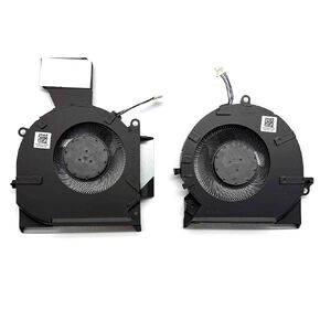BestParts New CPU+GPU Cooling Fan Replacement for HP OMEN 16-b 16-c Laptop (Only fits RTX3060 RTX3070 Series), P/N: M75487-001 M75488-001 TPN-Q265 TPN-Q267 (Only fits 12V Fan