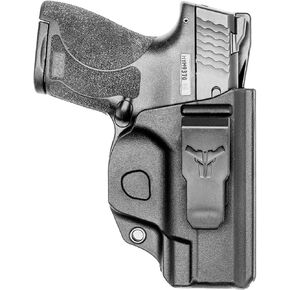 Smith & Wesson M&P Shield 9/40/Plus (3.1") IWB Holster - USA Made - Fits S&W Shield M2.0 & M1.0 9mm / .40 S&W - Inside Waistband Concealed Carry (Right Hand) - Klipt IWB Holster by Blade-Tech Holsters