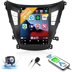Stereo Sixwin Android Car Stereo لـ Hyundai Elantra 2014-2015 9.7 بوصة راديو شاشة تعمل باللمس مع Carplay اللاسلكي Android Auto 2G+64G GPS NAVIMING in Kuwait