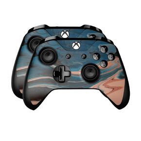 Skin Compatible with Microsoft Xbox One Controller (2 Pack) - Sea Dunes - Premium 3M Vinyl Protective Wrap Decal Cover - Easy to Apply | Crafted in The USA by MightySkins
