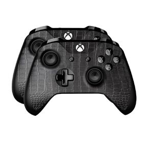 Glossy Glitter Skin Compatible with Microsoft Xbox One Controller (2 Pack) - Tech Web - Premium 3M Vinyl Protective Wrap Decal Cover - Easy to Apply | Crafted in The USA by MightySkins