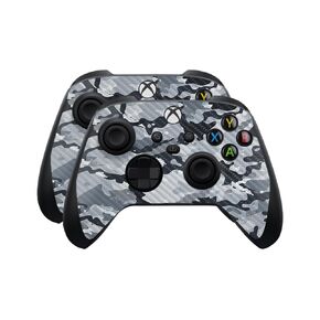 Glossy Glitter Skin Compatible with Microsoft Xbox Series X|S Controller (2 Pack) - Scratched Up - Premium 3M Vinyl Protective Wrap Decal Cover - Easy to Apply | Crafted in The USA by MightySkins