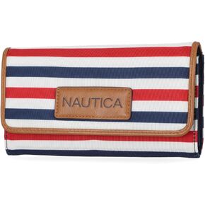 محفظة Oraganizer النسائية المثالية لحمل جميع النقود مع Rfid Blocking من Nautica