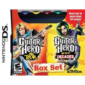 Nintendo DS Guitar Hero on Tour & on Tour Decades Box Set