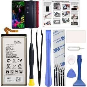 GREEN FUSION New BL-T41 Replacement Battery Compatible with LG G8 ThinQ, with Instruction & Repair Toolkit