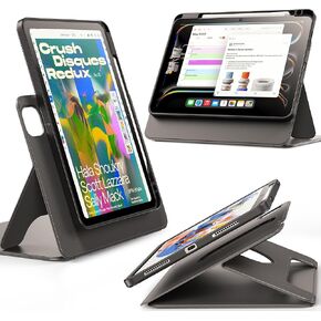 INFILAND for iPad Pro 11 inch case(4th / 3rd Generation) 2022/2021, Removable Magnetic Cover, Vertical/Horizontal Adjustable Stand, Enhanced Viewing, Multiple Angles, Space Gray