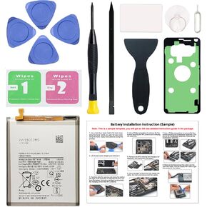 New Upgraded Battery for Galaxy A71 4G, EB-BA715ABY Replacement Battery Compatible with Samsung A71 4G, with Repair Tools & Instruction
