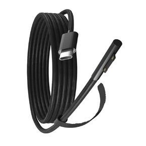 PD100W USB-C Charger Cable Compatible with Surface Pro Laptop Microsoft Surface Pro 10/9/8/7+/7/6/5/4/3/X Windows Surface Laptop 6/5/4/3/2/1 Surface Go Tablet Surface Book Support 65W/45W,6FT