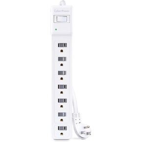 CyberPower B704 Essential Series B704 7-Outlet Power Strip Surge Protector