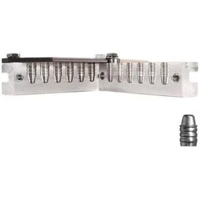 Lee Precision Reloading 6 Cav C225-55-RF Lee Precision 6 Cavity Mold .225 Diameter 55 Grain-RF, Silver, Small
