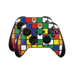Glossy Glitter Skin Compatible with Microsoft Xbox Series X|S Controller (2 Pack) - Ultra Hippie - Premium 3M Vinyl Protective Wrap Decal Cover - Easy to Apply | Crafted in The USA by MightySkins