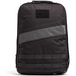 GORUCK Rucker 4.0 20L Black - Purpose Built Rucking Backpack, Military Weight Training Rucksack w/Ruck Plate Pocket and Extra Padded Straps