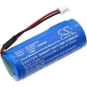 Replacement Battery for NextCentury RR4 Digital Displays, TR4 Transceiver PN:NextCentury CR18505 2500mAh / 7.5Wh