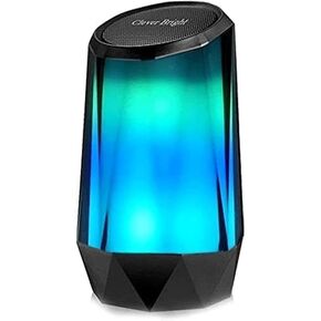 glaury Bluetooth Speaker, HD Stereo Sound,with Cool Dynamic LED Lights, Him Her Man Teens Electronic Gadgets Gifts, for Outdoor Camping Party