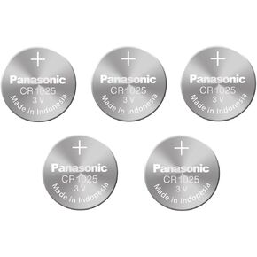 NEW 5 Pcs PANASONIC CR1025 ECR 1025 CR 1025 3V Lithium Batteries