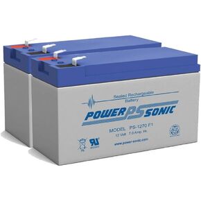 Power Sonic PS-1270-12V 7AH SLA Battery - Pack of 2