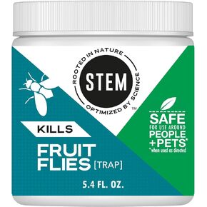Stem Kills Fruit Fly Trap: Fruit Fly Catcher With Botanical Extracts; 5.4 fl oz (Pack Of 1)