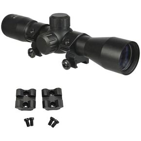 Presents This Optics Kit for Savage .22 Rascal Rifles - Includes Compact Series 4x32 Rifle Scope + Aluminum Rings + Savage Bolt-on Mount