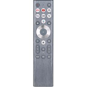 Voice Replacement Remote Control Applicable for Hisense Mini LED ULED 4K Google TV 55U6N 65U6N 75U6N 85U6N 55U7N 65U7N 75U7N 85U7N 65U75N 75U75N