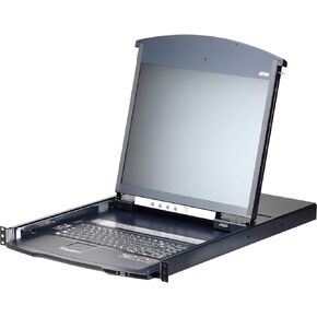 Aten 8port 19 LCD IP Cat5 KVM 1