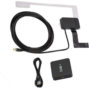 V BESTLIFE Radio Receiver, Car Kit Digital Audio Broadcast DAB DAB+ Box Radio Receiver Adapter with Antenna for Android