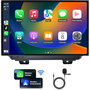 Car Radio for Jeep Wrangler JL Gladiator JT 2018-2022 Stereo Replacement with Apple Carplay Android Auto 11.5 inch Touch Screen Head Unit with Bluetooth WiFi DSP GPS Navigation SWC FM/AM/RDS 4G LTE