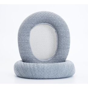 Replacement Ear Pads Compatible with SteelSeries Arctis Nova Pro Wired Arctis Nova1 1X 1P /3/4 4X 4P/5 5X 5P/7 7X 7P Headphones, Football mesh Woven and Memory Foam Replacement Accessories (Grey)