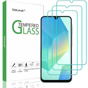 (3 Pack) Designed for Samsung Galaxy A16 5G / 4G Screen Protector Tempered Glass, 9H Hardness