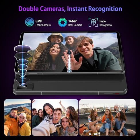 Headwolf Android 14 Tablet 12 Inch ، HPAD6 HELIO G99 OCTA CORED Android Tablet ، 20 جيجابايت ذاكرة الوصول العشوائي in Kuwait