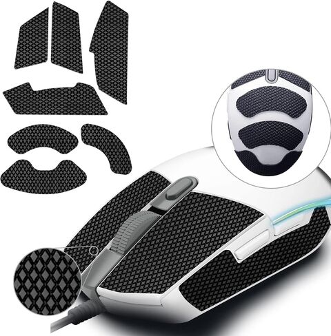 شريط قبضة مضاد للانزلاق من TALONGAMES متوافق مع ماوس الألعاب Razer Basilisk V3 / Basilisk V3 Pro، ممتص لعرق راحة اليد، رفيع 0.5 مم، مقصوص ليناسب، سهل الاستخدام، جلد الماوس in Kuwait