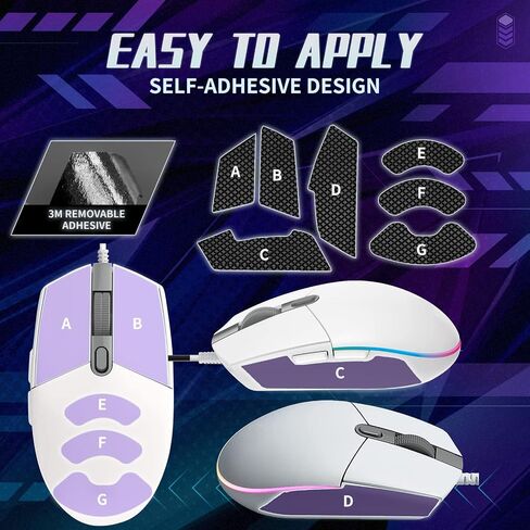 شريط قبضة مضاد للانزلاق من TALONGAMES متوافق مع ماوس الألعاب Razer Basilisk V3 / Basilisk V3 Pro، ممتص لعرق راحة اليد، رفيع 0.5 مم، مقصوص ليناسب، سهل الاستخدام، جلد الماوس in Kuwait
