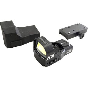 Ade Advanced Optics RD3-015 4MOA Red Dot Ultra Mega Window Sight for Handgun with 40000 Battery Life