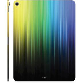 Skin Compatible with Apple iPad Air 11 (M2) 2024 - Rainbow Streaks - Premium 3M Vinyl Protective Wrap Decal Cover - Easy to Apply | Crafted in The USA by MightySkins
