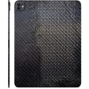 Carbon Fiber Skin Compatible with Apple iPad Pro 13 (M4) 2024 - Ripped - Premium 3M Vinyl Protective Wrap Decal Cover - Easy to Apply | Crafted in The USA by MightySkins