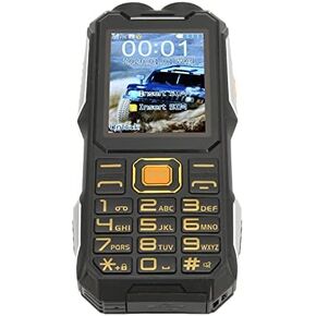 Yoidesu Unlocked Multifunctional Dual SIM Cell Phone with Big and 16800mAh Battery for Seniors (Black)
