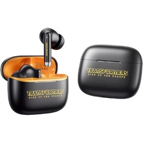 Transformers Wireless Bluetooth Headphones with in Ear Design, Headphones Bluetooth with Dual-Mode and Free Switching, Surround Sound Noise Reduction of 30DB and up to 6 Hours of Music Playback time