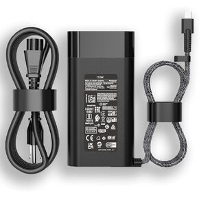 110W USB C Charger for Original HP Spectre x360 15-b1000 15-b1099 15t-b1000 15.6'' Notebook TPN-CA24 TPN-DA24 M52946-003 M52950-001 Laptop