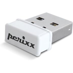Perixx Perimice -813W استبدال Nano USB المتلقي - متوافق مع Perimice -813 ، 619 - وايت