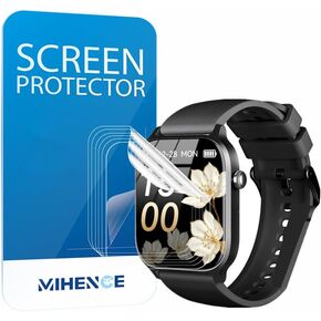 Screen Protector Compatible for paybay Y7 Smart Watch, TPU HD Protective Film for Y7 1.83'' Smartwatch (6 PCS)