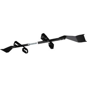 Gun Rack for Truck, 48"-54" Overhead Gun Rack (Center-Lok for Truck), No Drilling, Double - Sturdy Truck Gun Holder for 4 Door, Truck Rifle Holder, Super Easy Install