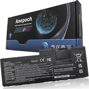 CF-VZSU0QW Laptop Battery Replacement for Panasonic ToughBook CF-20 Toughpad FZ-A2 CF-VZSU0QJS CF-VZSU0QK CF-VZSU0QR 11.4V 2600mAh 30Wh